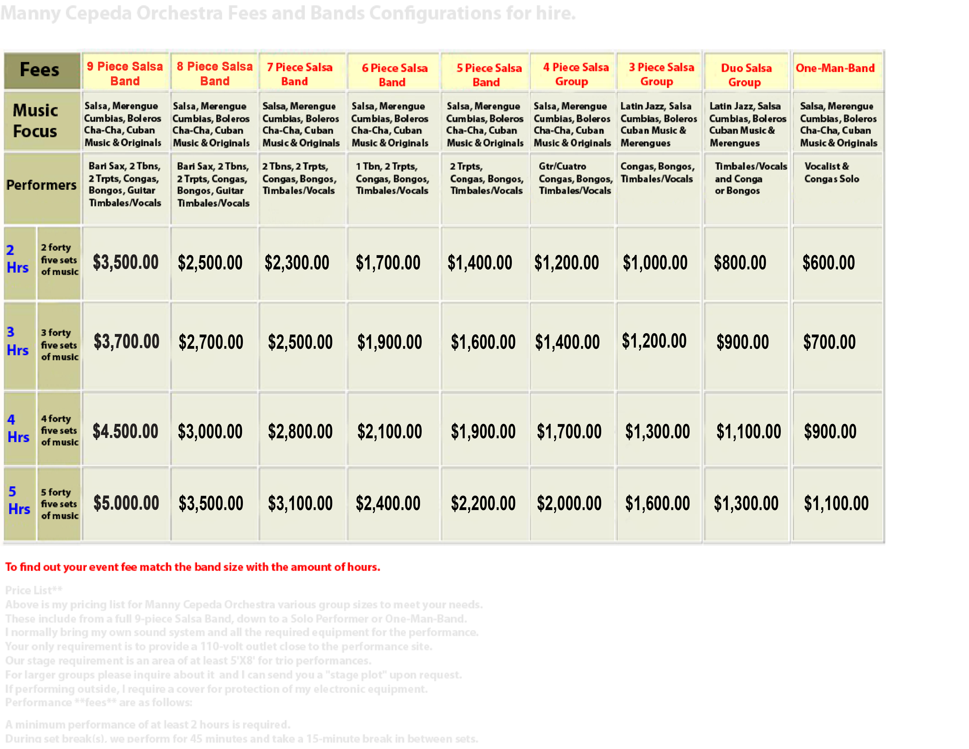 Quote Matrix 2017